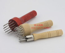 Stainless steel nail pigskin plug pork hammer button meat needle meat plug looser roast meat plug beef tendon fork steel nail plug meat fork