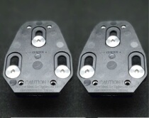 JL lollipop conversion sheet three-hole bottom plate titanium alloy screw repair parts-suitable for Speedplay