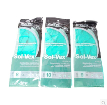 Special price Ansell 37-176 protective gloves oil resistant and acid resistant 12 Double one hit price
