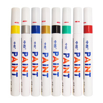 Zhongbai paint pen SP-110 oil paint pen sign-in pen DIY photo album graffiti pen 12 Pack
