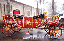 Factory direct supply William folding canopy royal carriage Wedding celebration display European royal carriage customization