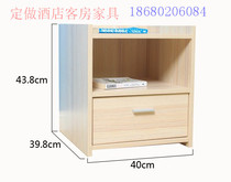 Guangzhou Customized Special Price Simple And Quick Hotel Room Furniture Guesthouse Apartment Furniture Home Bed Head Cabinet Luggage Cabinet
