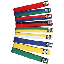 Taekwondo belt belt examination grade road belt promotion with high quality road belt (inner cotton lining)