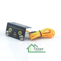 Ensure anti-static L-type socket Wrist with table pad double hole connection seat Bracelet anti-static grounding socket