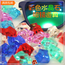 Color sunglasses decoration props multicolored crystal stone specs boutique display decoration Tide products