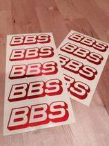 BBS stickers for BBS club internal use