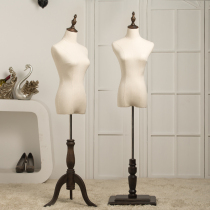 High-end thick cloth model props womens half-length womens display stand clothing store Korean full-body wedding model stand Women
