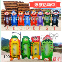Wooden kindergarten haha mirror Children haha mirror Stainless steel mirror cartoon haha mirror