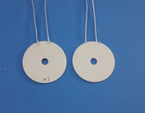 MCH high temperature alumina ceramic heating plate heating sheet heater ring type 40mm 3 7-36V hole 6mm