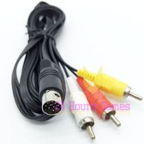 SEGA SATURN game console AV cable Audio video cable SEGA SATURN game console audio and video TV cable