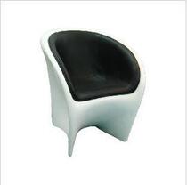 FRP leisure chair space retro leather chair modern fashion FRP furniture creative single sofa chair