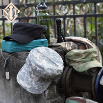 NIP army fan outdoor men and women outdoor special forces camouflage flat top hat Army hat for training hat Combat cap Soldier cap