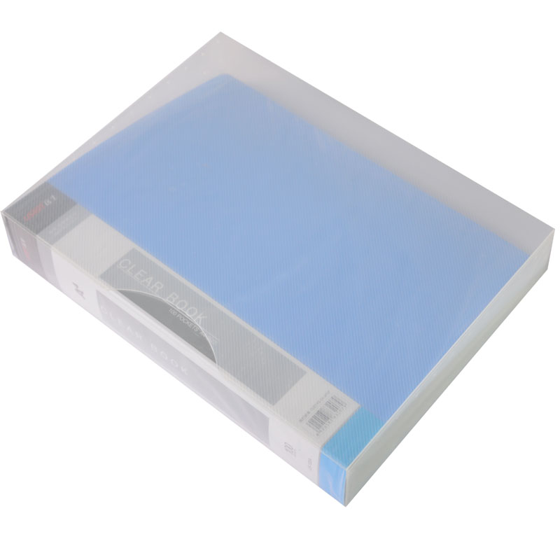 Yuansheng US-100A with box 100 page with box information book A4 with PP plastic outer box 100 page insert folder