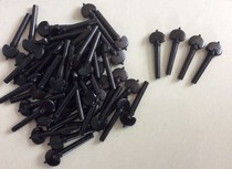 Violin string shaft ebony violin string button ebony violin shaft Black Violin shaft