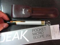 Japan PEAK Bijia 2001-75X Pen magnifier