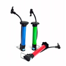 Mini portable color steel high pressure bicycle pump portable small basketball pump inflatable air cylinder needle