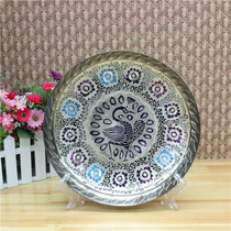Pakistan Bronze Ware Handicrafts Direct Copper Sculpture 12 Inch Craft Hanging Pan Home Pendulum Gift BT593