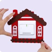 Switch patch Wall patch socket switch set creative switch patch European switch patch switch fabric