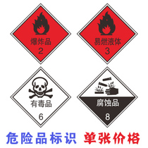 Warning signs Corrosion products flammable liquid signage dangerous goods signs dangerous goods signs dangerous goods signs
