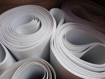 The mall specializes in the production OF 1-5MM white food grade PVC conveyor belt assembly line conveyor belt flat belt