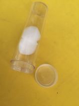 30mm threaded mouth cylinder 5 Yuan coin Sun Yat-sen and the word coin Great Wall coin whole roll of protective case barrel 