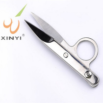 Trim scissors Spring yarn scissors Cross stitch special clothing scissors Cut thread head Household V-shaped scissors