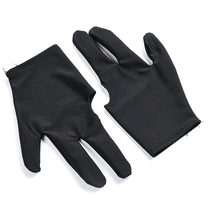 Billiards three-finger gloves playing billiards gloves Lycra billiards pool gloves