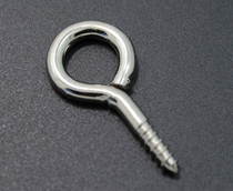 Sheep ring thread iron adhesive hook wood screw adhesive hook iron hook multi-purpose adhesive hook light hook 6#8#