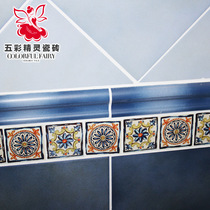 American country style colorful elf antique brick balcony bathroom wall tile tile tile