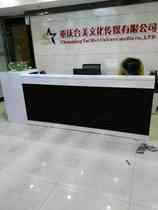 Chongqing Office Paint Front Desk Fashion Baked Lacquer Front Desk Bar Desk Reception Desk Reception Desk Custom
