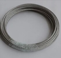 Garage door wire rope Traction rope Stainless steel wire rope Steel wire wire Stainless steel wire rope 3mm 7*19