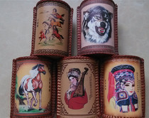 Inner Mongolia handicrafts grassland characteristics handmade pen holder a variety of optional can be customized 