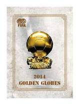 2014 World Football Trophy Reflects Star Card