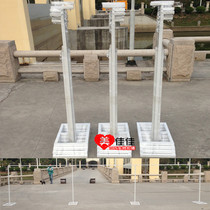 5*10 meters 4*8 meters thick square tube wedding tent background frame dance bench retractable 3*6 meters can be spelled convex type