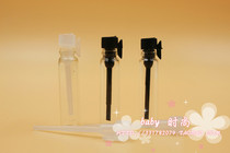 1ml DIY small glass perfume bottle Segment bottle Test tube plastic plug empty bottle Barcelona