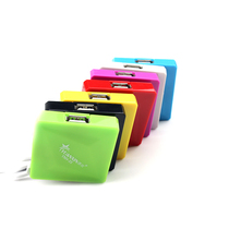 Yuanxin YXH-55 square color usb Splitter 2 0hub computer usb hub line length 1 2 meters extender