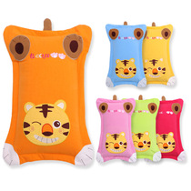 Baby Boy Stereotyped Pillow Anti-Head 0-1-3-6 Year Old Pure Cotton Kid Tiger Lengthened Breathable Summer Buckwheat Pillow