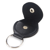 Leather guitar pickle bag pickle clip keychain pickle box Guitar pickle storage bag Guitar accessories