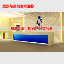 Yogui Fashion Hall Front desk Lobby reception desk Welcome desk Bar Company desk Paint front desk V-023