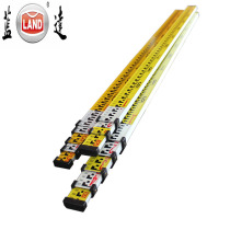 Landa LAND advanced aluminum alloy 3 5 m tower ruler telescopic ruler scale scale ruler benchmark ruler