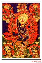 Knot Lion Face empty row Mother Bodhisattva portrait Tutu Buddha Donka Custom Supplies Photographic Paper bifacial plastic packaging