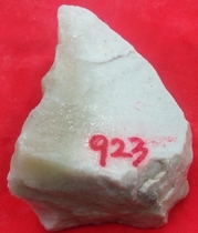 Natural jade Nanyang Yushan Yuyang Rock 923 grams white boutique
