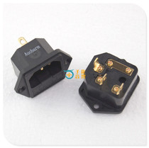 Sound Rhymes Full Copper Fever Hifi Red Copper Gilded AC Power Outlet 10A 250V Single Price