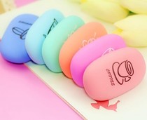 Erasers are clean oversized cute oversized big macs big kids schoolchildren like leather giant pencils
