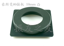 Horseman 80mm×80mm lens plate No 1 Plate convex 10mm plate Convex lens plate No 0