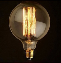 Retro art Edison G80G95G125 bulb dimming light source 110v220v40wE27 big screw special offer
