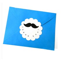 Big beard thank you gift sealing sticker DIY self-adhesive sealing sticker label sticker 180 sticker price