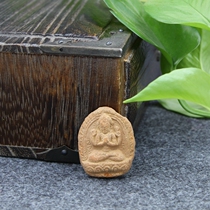 100-year-old Stupa Old objects in Tibet Four-armed Guanyin Bodhisattva with sterling silver Ga Wu box-2