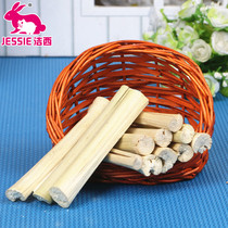 JESSIE hamster rabbit ChinChin guinea pig molar bite Wood branch sweet bamboo 100g buy 5 Get 1