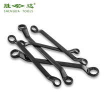Shengda Tools (Blackened) Double-ended Torx Wrench Double-ended Glasses Wrench Auto Repair Machine Repair Two-ended Spanner